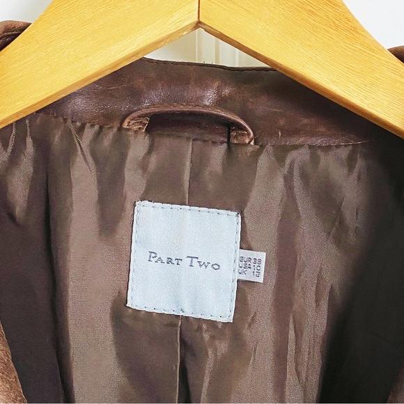 VINTAGE 70s vibes Denmark genuine leather jacket - Picture 8 of 10